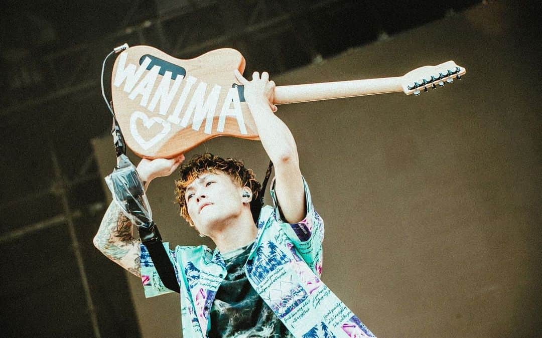 Sugiのインスタグラム：「@wanima_wanima pre. 1CHANCE FESTIVAL 2023 こんな最高なフェスに呼んでくれてありがとう！！！ Photos by @yamada_mphoto」