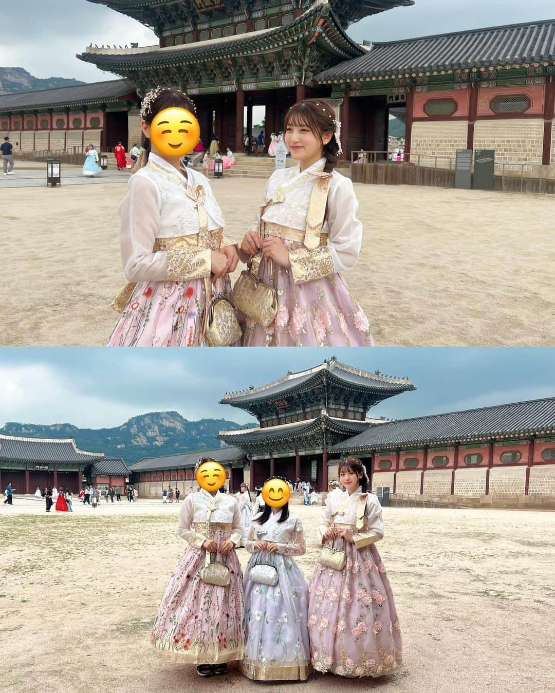 宇佐神星（きらり）さんのインスタグラム写真 - (宇佐神星（きらり）Instagram)「中学の親友たちと韓国旅行へ🇰🇷  それぞれが好みのスタイルで選んだチマチョゴリ👧🏻  充実した2泊3日の旅でした〜✈️」9月2日 22時01分 - kirari_usami