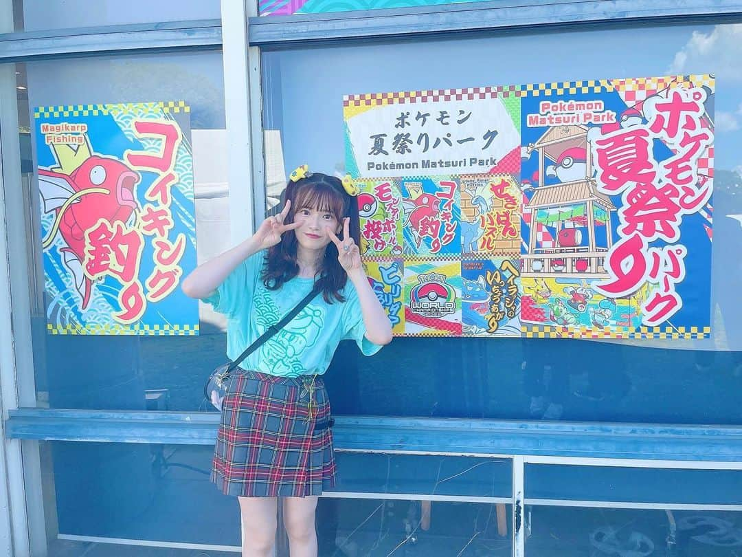 武藤小麟さんのインスタグラム写真 - (武藤小麟Instagram)「. 夏が終わっちゃう前に…！ 載せそびれてたポケモン夏祭りパークの写真🏮‪🎣‬⚡️  ポケモンに ちなんだ出店がいっーぱいで 最高に楽しかったですっ！！！☁️  #おりんとポケモン  #ポケモンwcs #wcs2023 #pokemon #pokémon  #ポケモン  #ポケモン夏祭りパーク  #横浜  #みなとみらい #武藤姉妹  #ポケ研」9月2日 22時04分 - muto_orin