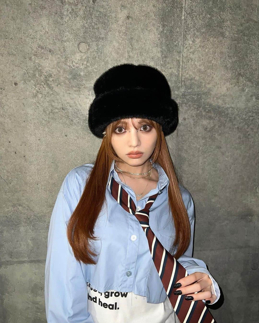 吉木千沙都（ちぃぽぽ）のインスタグラム：「TGCありがとうございました🐻🧡」