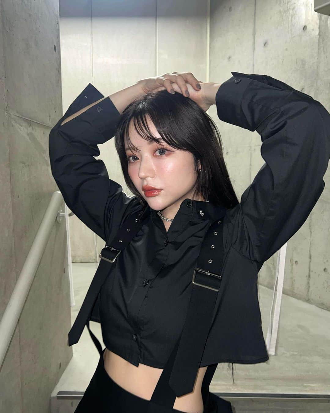 のインスタグラム：「TGCありがとうございました⛓️🖤  @tgc_staff  @tokyodotmag」