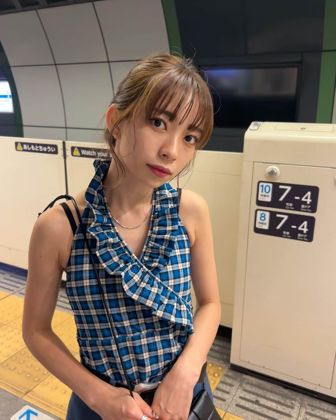 塩川裕美さんのインスタグラム写真 - (塩川裕美Instagram)「. 日比谷盆踊り大会🎭🩰  暑いのは嫌いだけど夏服は好きだから夏が終わるの寂し)) 駆け込みで夏楽しむ〜  .  .  #日比谷公園 #日比谷 #盆踊り大会 #盆踊り #ganni #gannigirls #swimwear #toga #水着コーデ #水着 #お団子アレンジ #ヘアアレ #サロモ #夏服 #夏服コーデ #お祭り」9月2日 22時37分 - hiromin_0212