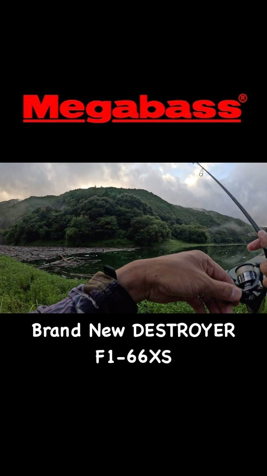 HASSYのインスタグラム：「自然と戯れる釣り  #釣り #バス釣り #バスフィッシング #ブラックバス #bassfishing #fishing #Megabass #DESTROYER #ええやんかぁ #bigfish #thx」