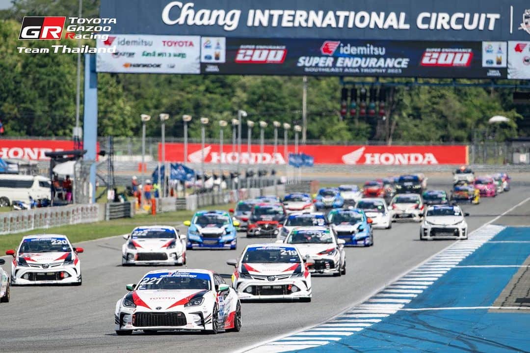 Toyota team thailandのインスタグラム
