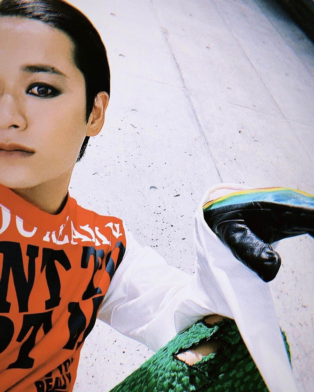 井上想良のインスタグラム：「・ 『#マイナビTGC 2020A/W』 ありがとうございました！ ぱっと見誰かわからなかったと結構言われましたね。笑 新しい世界でした！  みなさん、 たくさんの声援ありがとうございました☺️  @tgc_staff」
