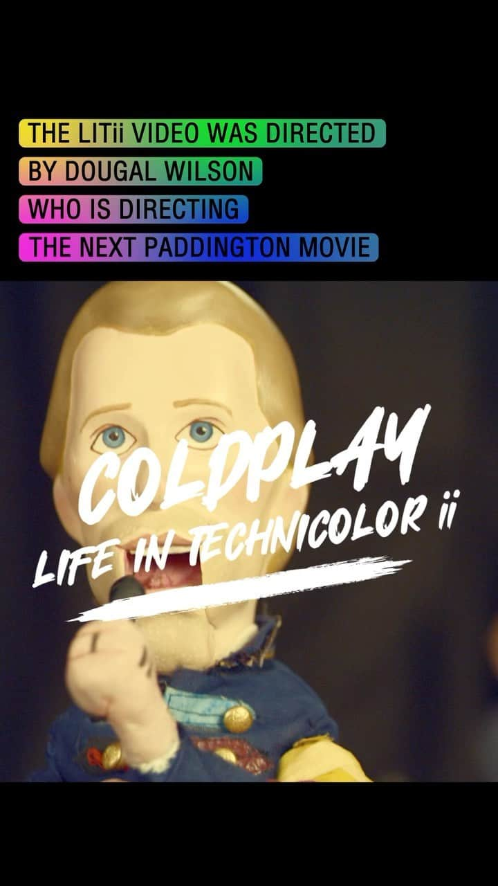 Coldplayのインスタグラム