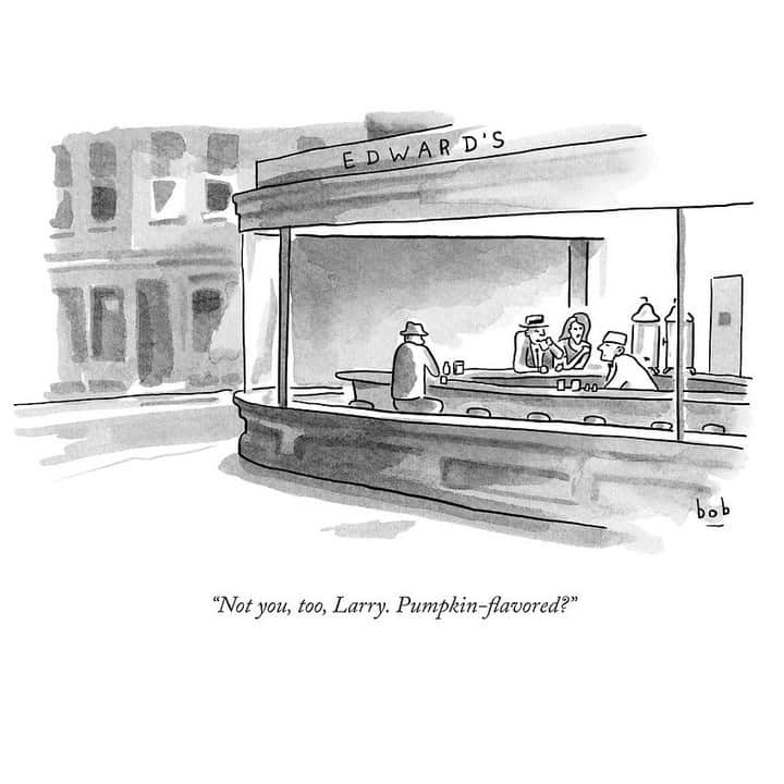 The New Yorkerさんのインスタグラム写真 - (The New YorkerInstagram)「A cartoon by Bob Eckstein, from 2014. #NewYorkerCartoons」9月3日 3時00分 - newyorkermag