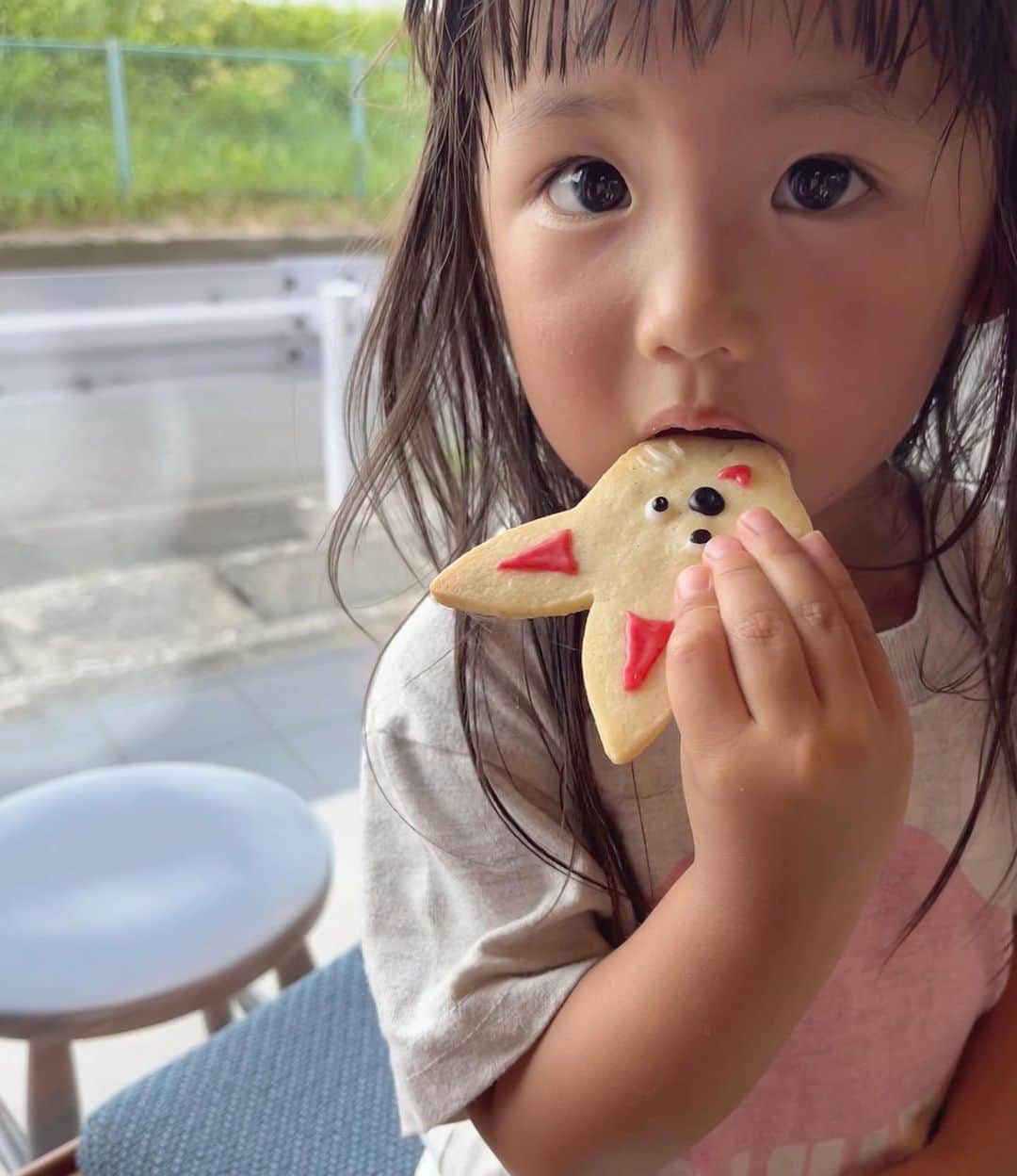 江本るり恵さんのインスタグラム写真 - (江本るり恵Instagram)「気になっていたクッキーを買いに行った日。 @maison_de_bonbons82   可愛すぎる….🐶🐷🐰」9月3日 13時19分 - emotorurie