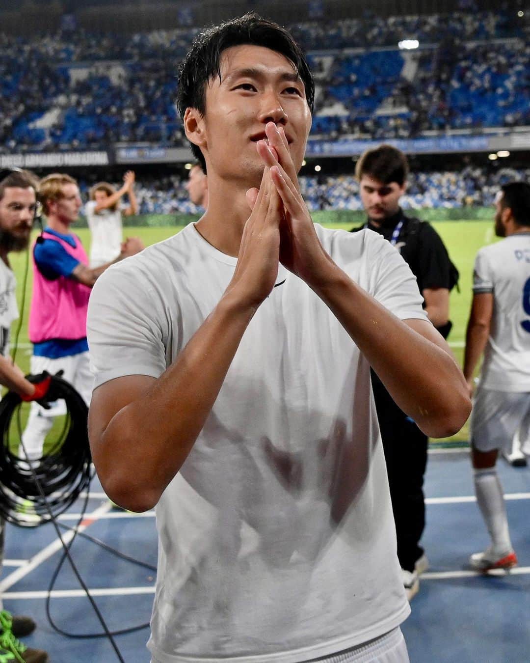 SSラツィオのインスタグラム：「ナポリで初ゴールかすげぇな  #NapoliLazio #CMonEagles 🦅」