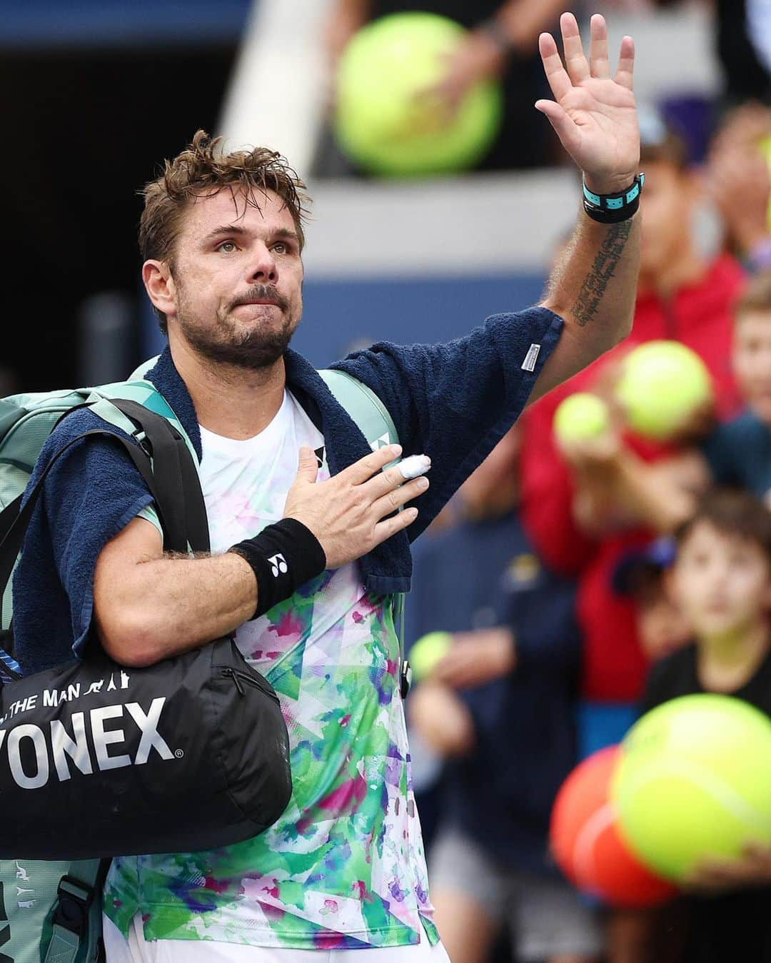 スタニスラス・ワウリンカのインスタグラム：「Thank you for all the great tennis this week, @stanwawrinka85. See you again soon!」