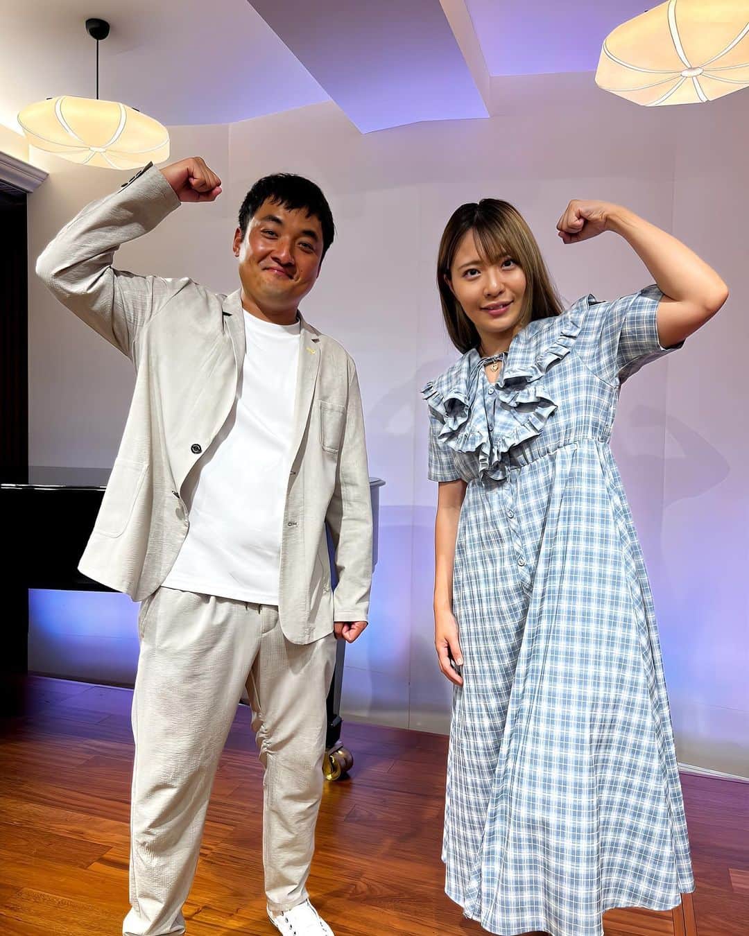 のインスタグラム：「ちゃんよた選手のトークイベント司会進行させて頂きました。リフレッシュ休業期間のお話しや、将来のパーソナルの話しまで、短い時間でしたが、色々なお話し出来ました。ありがとうございました！  #ちゃんよた #ppptokyo #ジムに通うよりパーソナルに行く方がハードルが低いらしい」