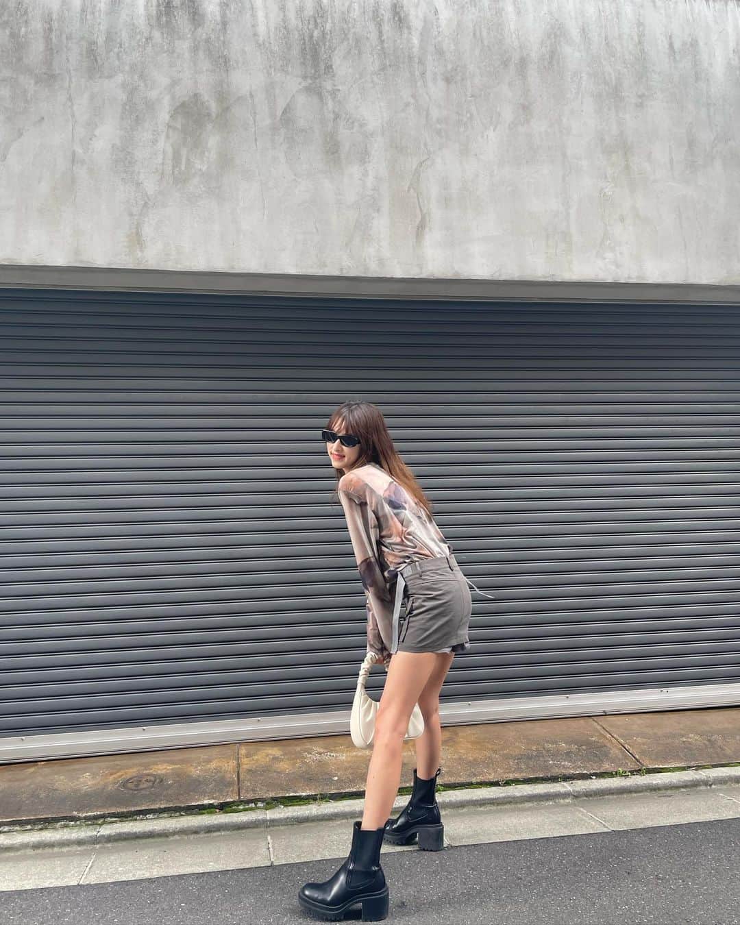 横田彩夏さんのインスタグラム写真 - (横田彩夏Instagram)「去年。 この服全部どっかいった。 秋だね〜🍂」9月3日 10時26分 - picowestwood