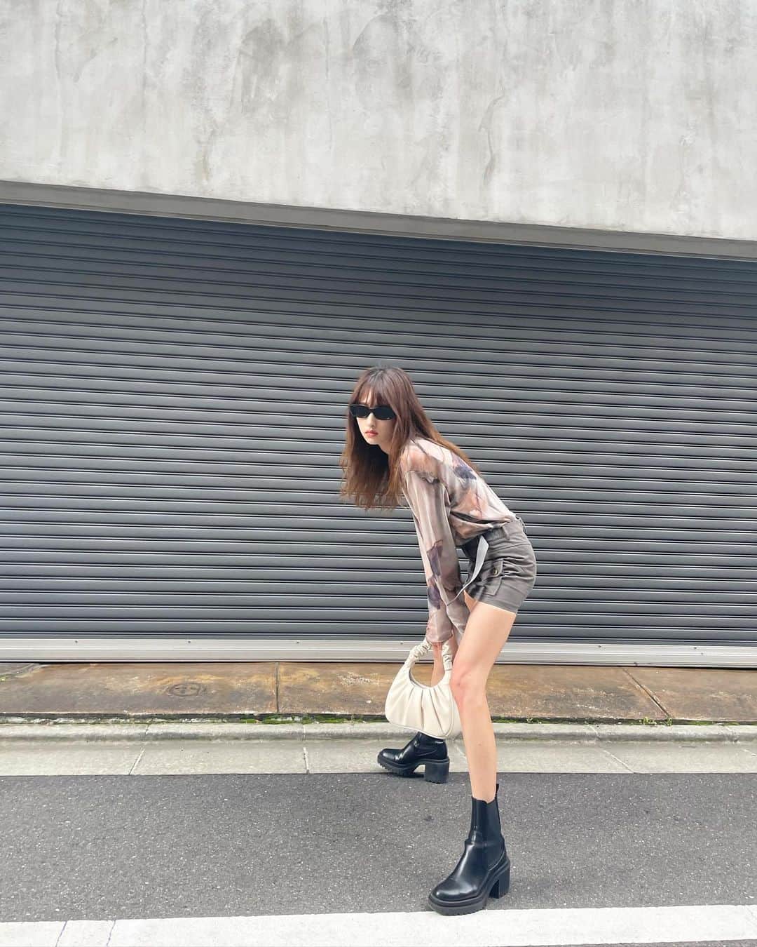横田彩夏さんのインスタグラム写真 - (横田彩夏Instagram)「去年。 この服全部どっかいった。 秋だね〜🍂」9月3日 10時26分 - picowestwood