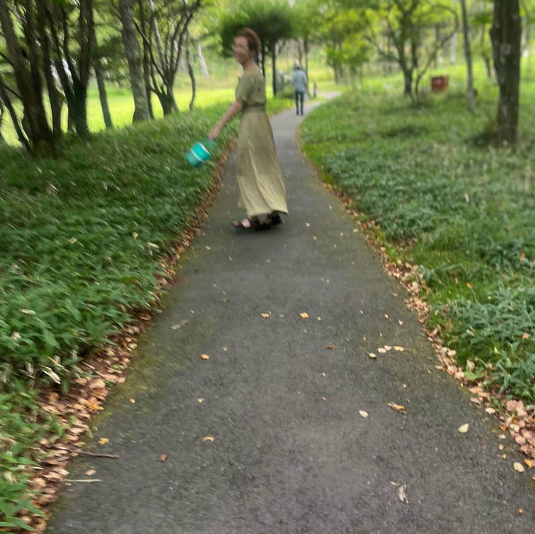 クリス智子さんのインスタグラム写真 - (クリス智子Instagram)「陽射しはありながらも、 秋の色を感じました。  標高1500m、いきかえる。  #八ヶ岳」9月3日 11時10分 - chris_tomoko