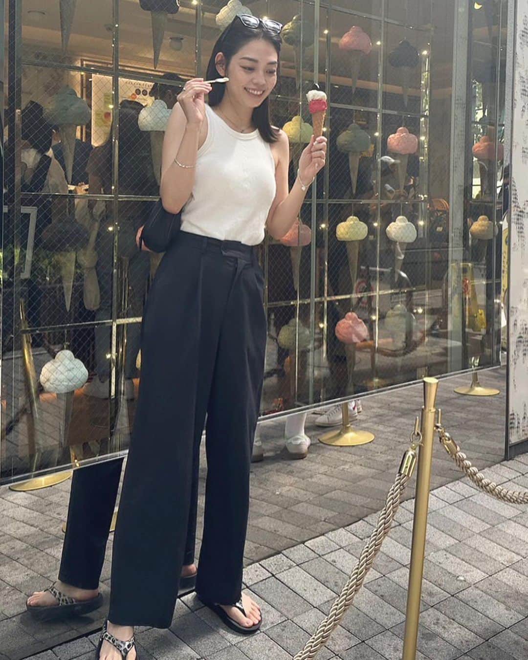 仲美咲さんのインスタグラム写真 - (仲美咲Instagram)「まだ夏終わらないで〜🍦」9月3日 11時40分 - naka_misaki_