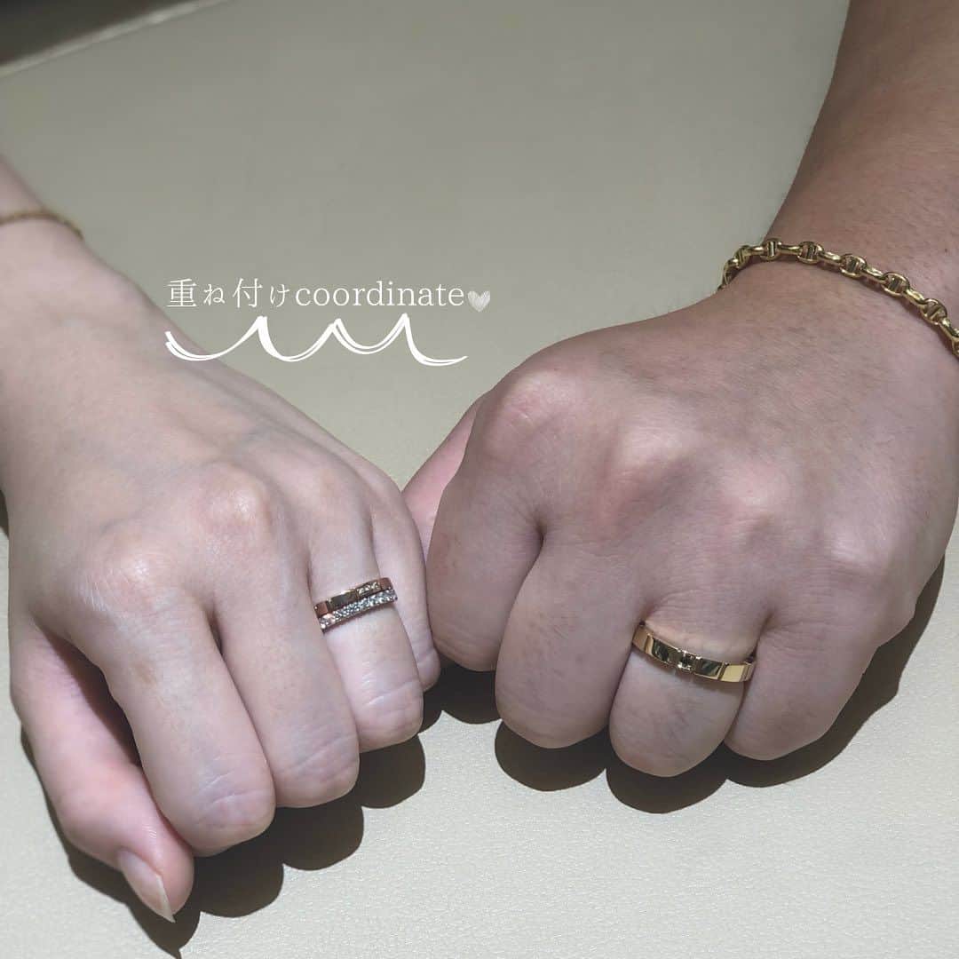 j_paris_bridalさんのインスタグラム写真 - (j_paris_bridalInstagram)「————————————————  【お客様Photo💍】 ⁡ みなさまこんにちは😊 お客様のお写真を頂いたので投稿させていただきます💓  おそろいの結婚指輪にエタニティリングの婚約指輪を重ねてコーディネートしていただきました😍 お幸せに、、、🥰✨✨  ジュエリーパリでは指輪を選ぶ時間も楽しんでいただきたいという想いからスタッフが一から丁寧にご案内し、お2人の大切な指輪選びのサポートをさせて頂きます☺️💍 ⁡ 詳しくはお電話、メールにてお気軽にお問い合わせくださいませ📩 皆様のお越しを心よりお待ちしております♪  ————————————————  #婚約指輪 #結婚指輪 #マリッジリング #エンゲージリング #ブライダルリング #結婚指輪福井 #結婚指輪人気 #ジュエリーパリ福井 #婚約指輪福井 #婚約指輪人気 #結婚指輪おすすめ #ブライダル指輪 #結婚指輪専門店 #婚約指輪おすすめ #婚約指輪専門店 #ring #marriage #bridal #wedding #結婚 #ウェディング #プレ花嫁 #ブライダル  #結婚式  #結婚式準備 #福井のいいところ #jewelryparis #ジュエリーパリ」9月3日 12時11分 - j_paris_bridal