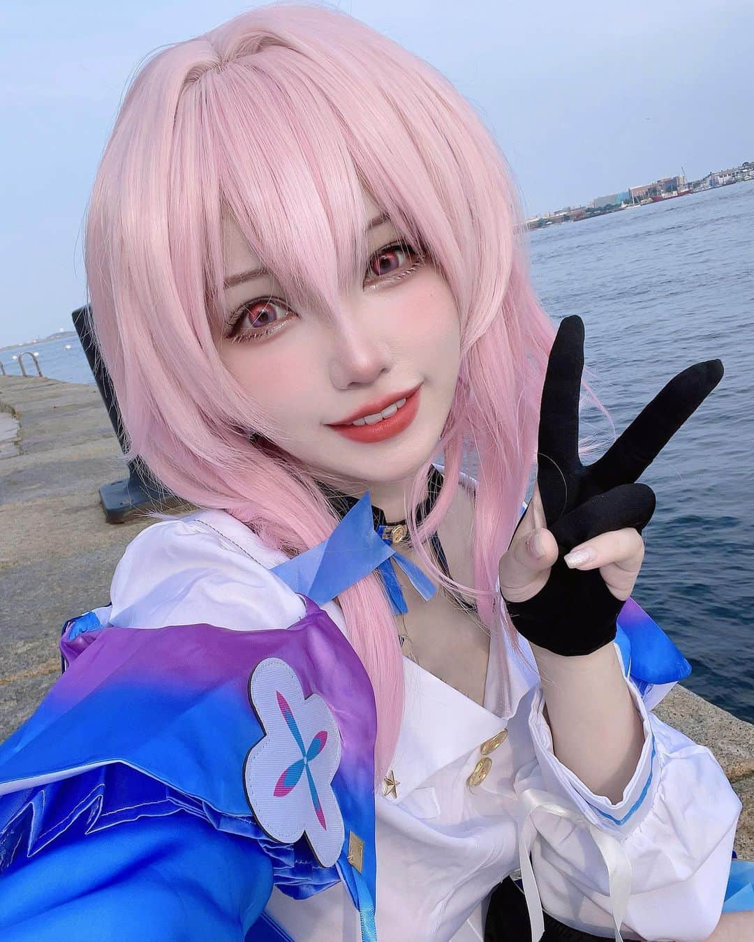 犬神洛洛子さんのインスタグラム写真 - (犬神洛洛子Instagram)「March💗  #cosplay #honkaistarrail #march7th #コスプレ」9月3日 12時55分 - rakukoo