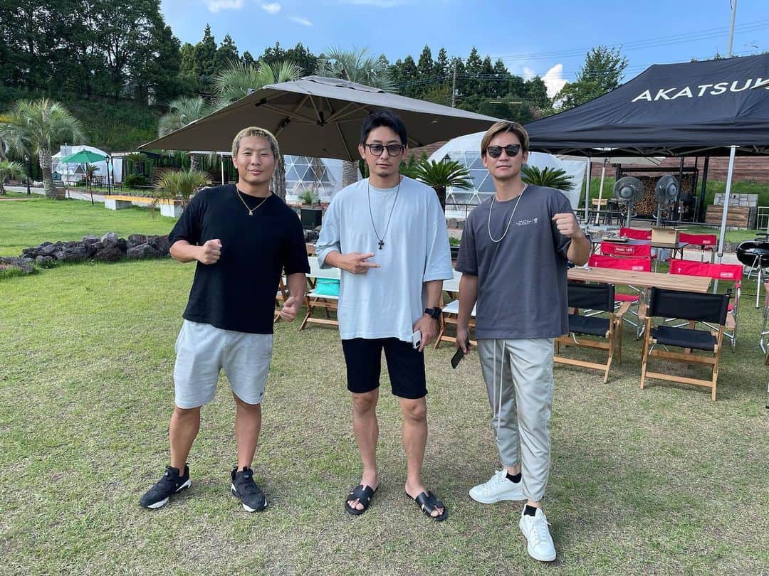 吉永啓之輔のインスタグラム：「北関東喧嘩自慢お疲れ様会  スポンサーの皆様ありがとうございました  協力、サポートしてくれた仲間達  応援してくれた  皆んなありがとう  負けたからチームは解散だけど  最高のチームだった  @akatsuki_village」