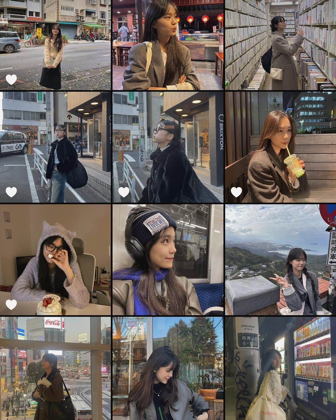 Janeぜうんのインスタグラム：「🦦🗼💭🚃🍂🧣🤍 この1週間色々動画あげたけどみんな観てくれたかな💭 明日からもファイトです‼︎らゔ^_^ 여러 영상들 많이 올렸었는데 다들 재밌게 봐주셨나요!!  내일부터 시작하는 한 주도 퐈이링<3」