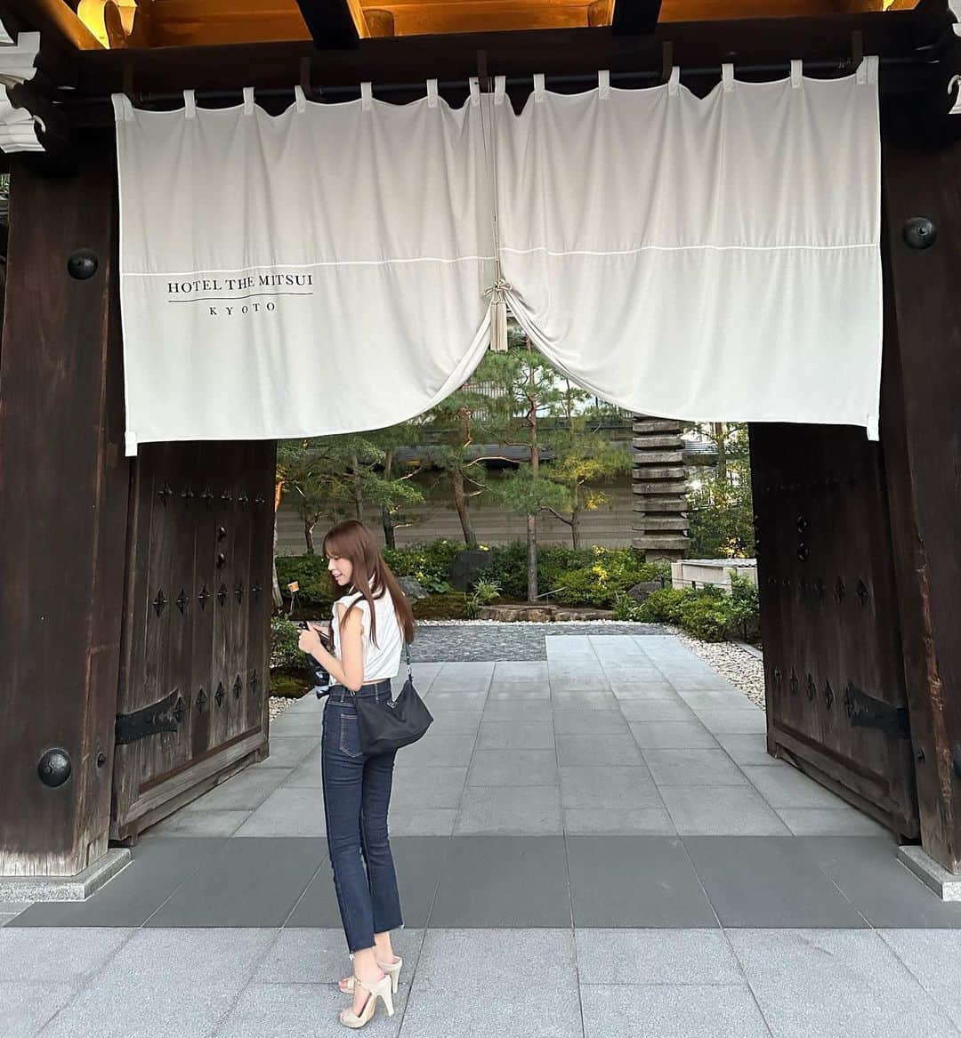 梅村遥奈のインスタグラム：「. . . ずっと行きたかったとこ！ . . . . #京都グルメ #京都カフェ #京都ディナー #京都ホテルオークラ #forni #イタリアン」