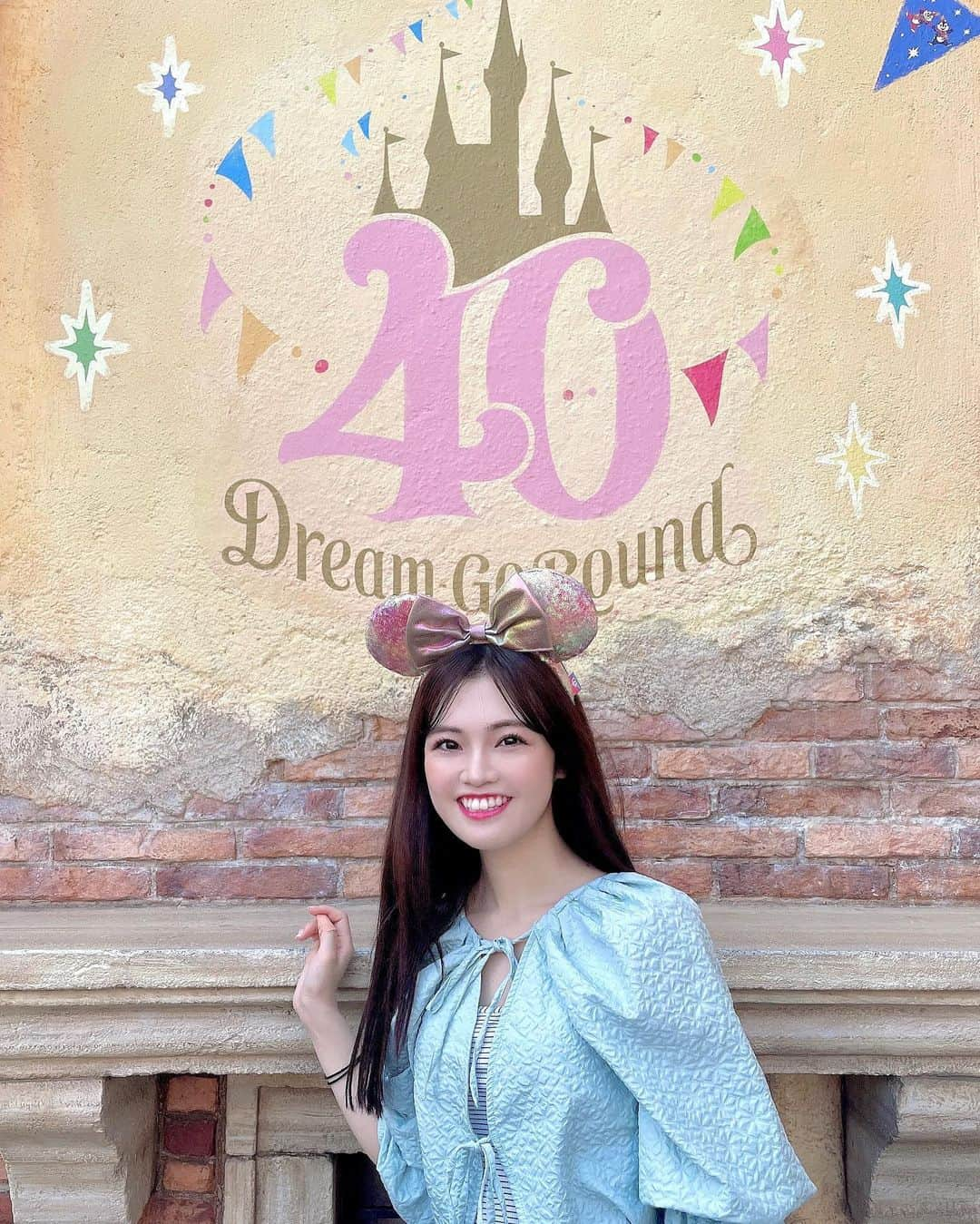 本村碧唯のインスタグラム：「#disneysea  やっと40周年感じれた日」