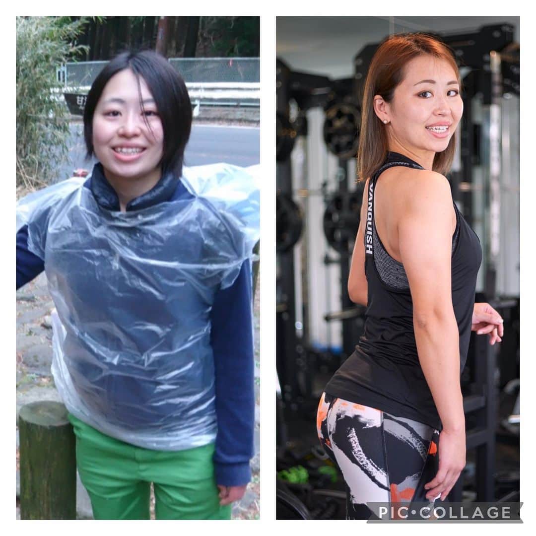 のインスタグラム：「衝撃ビフォーアフター2️⃣  Before 27〜28歳くらい？ ツッコミどころ満載ですが(笑) : Beforeの時も ランニング　トレーニングはしてました😊（21くらいから）  誰かの為になる行動することー を学んで 、見やすくなる様に 身だしなみ気をつけてたら こうなりました😂  この程度では疑われないかと思いますが、整形はしてません🖐️ 眉とリップのアートメイク♡ ぁ、歯列矯正はしましたー ボトックスはやった事あるけどもぅ効いてないと思います(笑)  : 詳しくはプロフィールリンクから HPに飛べます🔎 お気軽にDMくださいませ🙇🏻‍♀️  ◎食事指導※オンラインダイエットサポート 1ヶ月  15000円  ◎トータルサポート （ビキニ競技もダイエットの方も可） 1ヶ月食事指導＋月4回パーソナルトレーニング（場所代　交通費別） 30000円  ◎パーソナルトレーニング(女性限定) 1回5000円 ＋トレーナー交通費別  ＋レンタルジム代（2000円前後） ✨宅トレでもOK！ご自宅まで出張します！  4回セット18000円 ＋交通費　＋レンタルジム代    ◎宅トレオンラインサポート 1セッション60分2500円   ご質問など DMや ✉️matsu@m-yoros.com まで🙇🏼‍♀️  #筋トレ女子  #筋トレ動画  #トレーニング　#FWJ  #筋トレ好きと繋がりたい #ダイエット #Bikini #training  #ビキニ選手  #エニタイム　#筋トレ  #ビキニ　#fitness #japanese #japanesegirl #ナチュラルトレーニー」