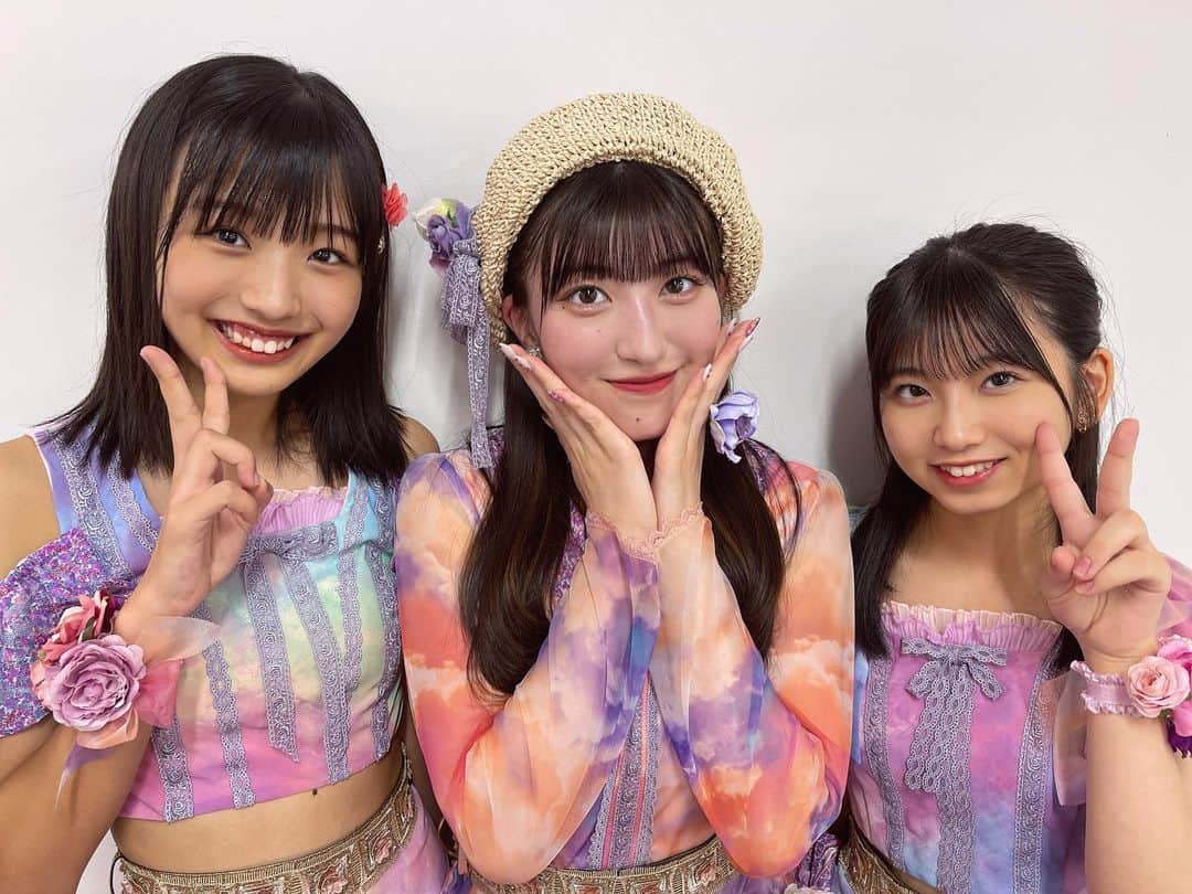 のインスタグラム：「🌻 ⁡ モーニング娘。'23 25th ANNIVERSARY CONCERT TOUR 〜glad quarter-century〜 encore ⁡ 最高に、素敵な夏でした！！！🫶🏻 ⁡ #morningmusume23 #モーニング娘 #羽賀朱音」