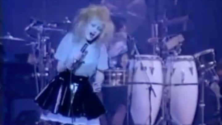 のインスタグラム：「“All Through the Night” was released on this day in 1984 🌌✨🎶」