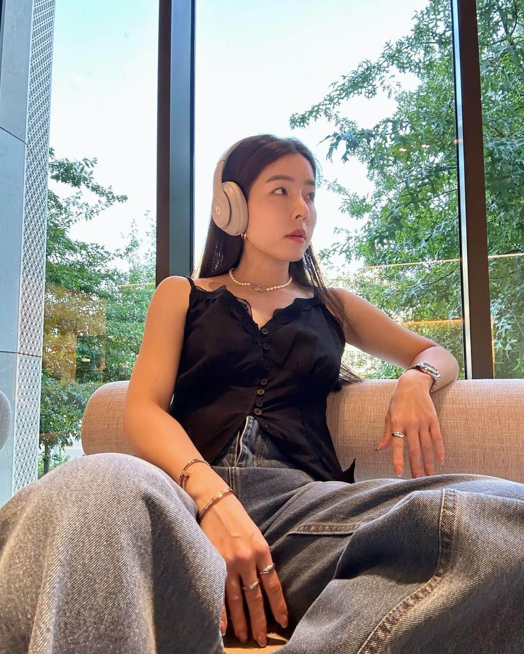 GYEON SEOのインスタグラム：「_* 🔆☁️🩵 . . งื้ออ อากาศดีมาก」