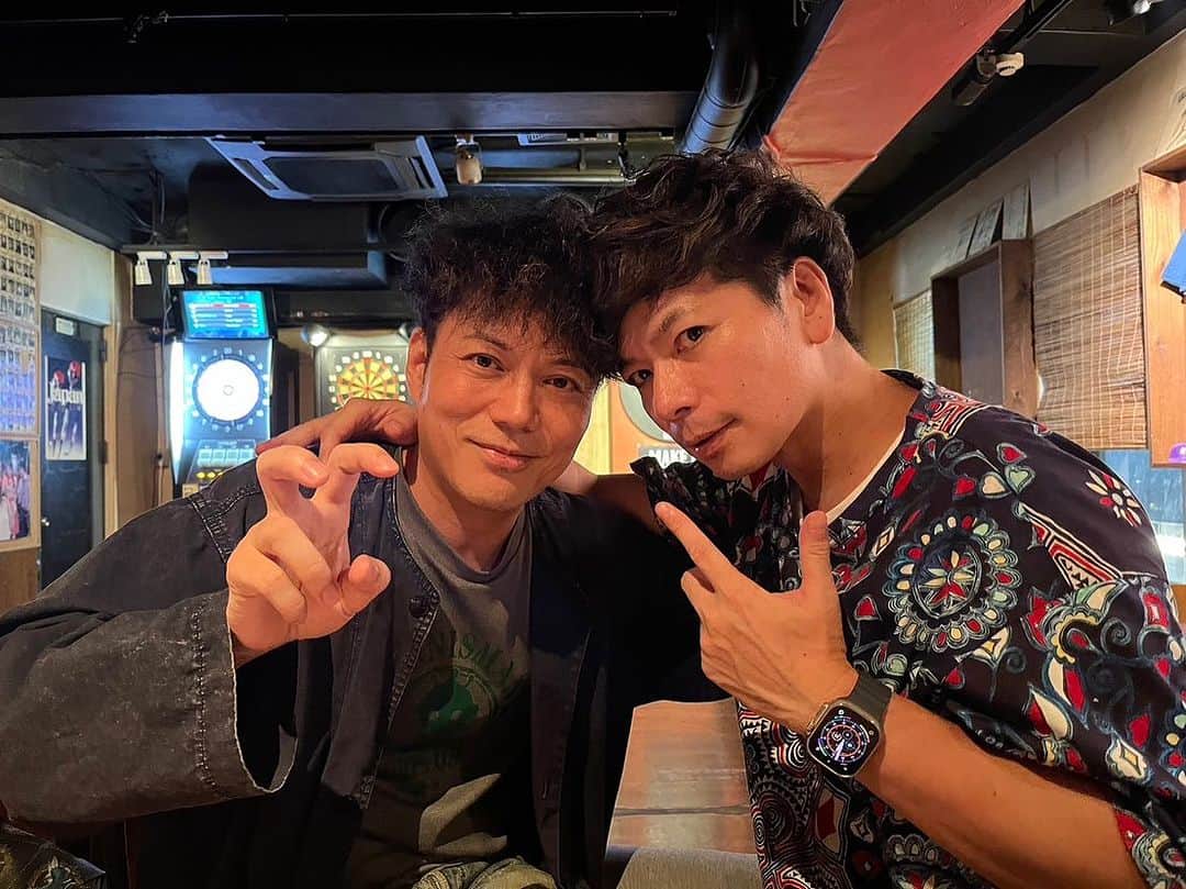 こいでのインスタグラム：「#同期の作家 #マスマン #焼肉福家 #HARROW'S」