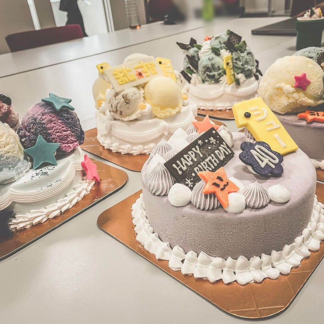 中丸雄一さんのインスタグラム写真 - (中丸雄一Instagram)「シューイチで誕生日祝ってもらった！  いつもありがとうございます😊😊  ケーキも美味しくいただきました。」9月3日 16時28分 - y_nakamaru_94