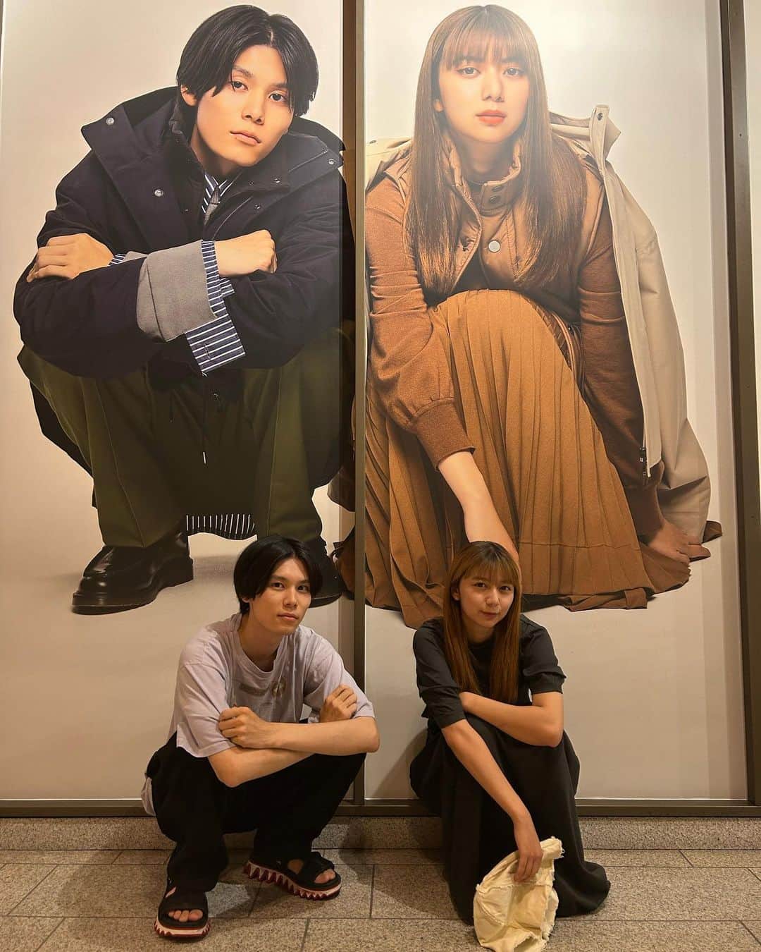のインスタグラム：「勢いだけでタイミングが合ったので、マブといってきました。  想像より大きくて、だいぶはしゃぎました。  お時間ある方ぜひ見てみてください。」