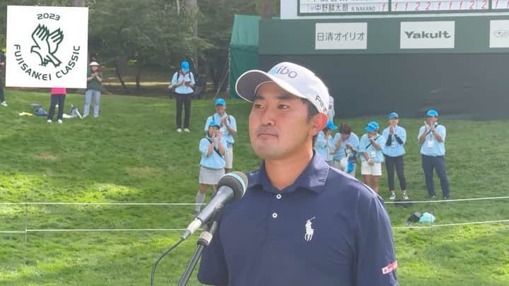  JGTO 男子プロゴルフツアーのインスタグラム：「『51st フジサンケイクラシック』Final Round⛳️  首位でスタートした金谷拓実が「67」とスコアを伸ばして通算8アンダー👏 2位に4打差をつけて今季2勝目を挙げました🏆 優勝直後のインタビューをお聞きください🎤  @fujitvgolf #jgto #golftournament #男子ゴルフ #金谷拓実」