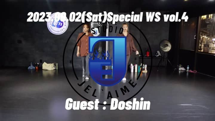 水野絵梨奈のインスタグラム：「2023.09.02(Sat)Special WS vol.4 Doshinのお二人によるコラボWSでした🔥🔥🔥 @elina_mizuno @rino_kurihara  　　 @musiqsoulchild So Beautiful   お互いのスタイルが違うからこそ、それぞれの個性を発揮できるような内容のレッスンでとてもスキルフルで濃厚な時間になりました✨ 　　 受講してくれた皆の集中力と気持ち、そして個性溢れるダンスにとても感動したとお二人もおっしゃっていました☺️ 　　 ジュレームでは日々のレッスンにプラスでWSを行うことで、生徒達のスキルアップはもちろん！外部のダンサーや先生と触れ合う大切さなども伝えていきたいと思っております❤️‍🔥 次回のWSもお楽しみに😊 　　 #川崎ダンス #studiojelaime #川崎ダンススタジオ #スタジオジュレーム #WS #doshin #musiqsoulchild  #sobeautiful」