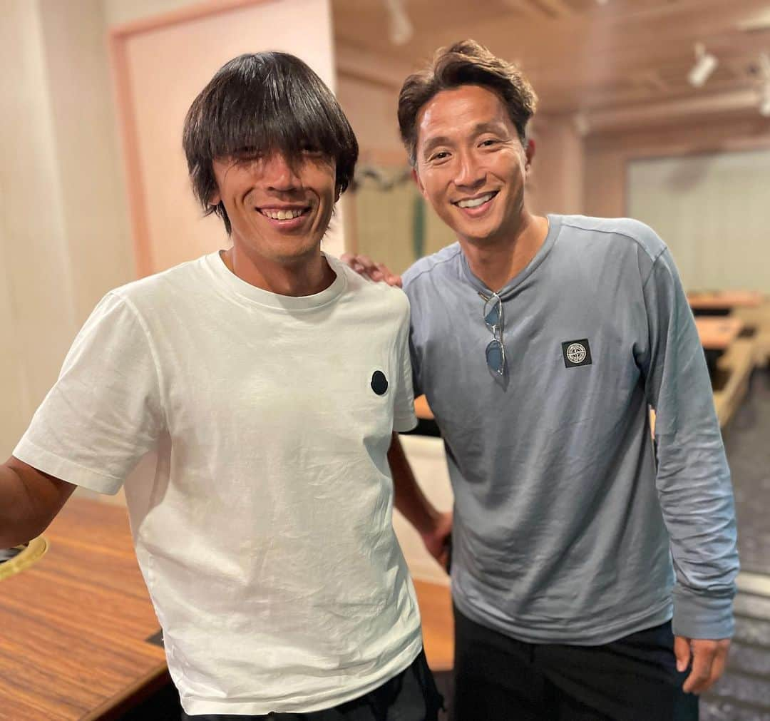 福西崇史さんのインスタグラム写真 - (福西崇史Instagram)「. ちょっと前に中村俊輔⚽️ 元気です🤣 . サッカー談義止まらず…⚽️w . #中村俊輔 #横浜fc #jリーグ #指導者 #コーチ #soccer #日本代表 #サッカー小僧 #福西崇史」9月3日 18時26分 - takashi_fukunishi