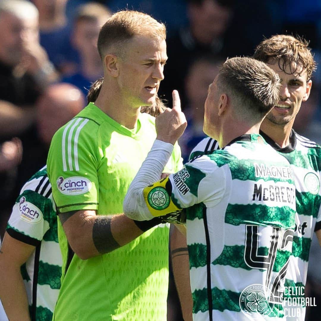 ジョー・ハートのインスタグラム：「Big game, big performance by all 💚 @celticfc」