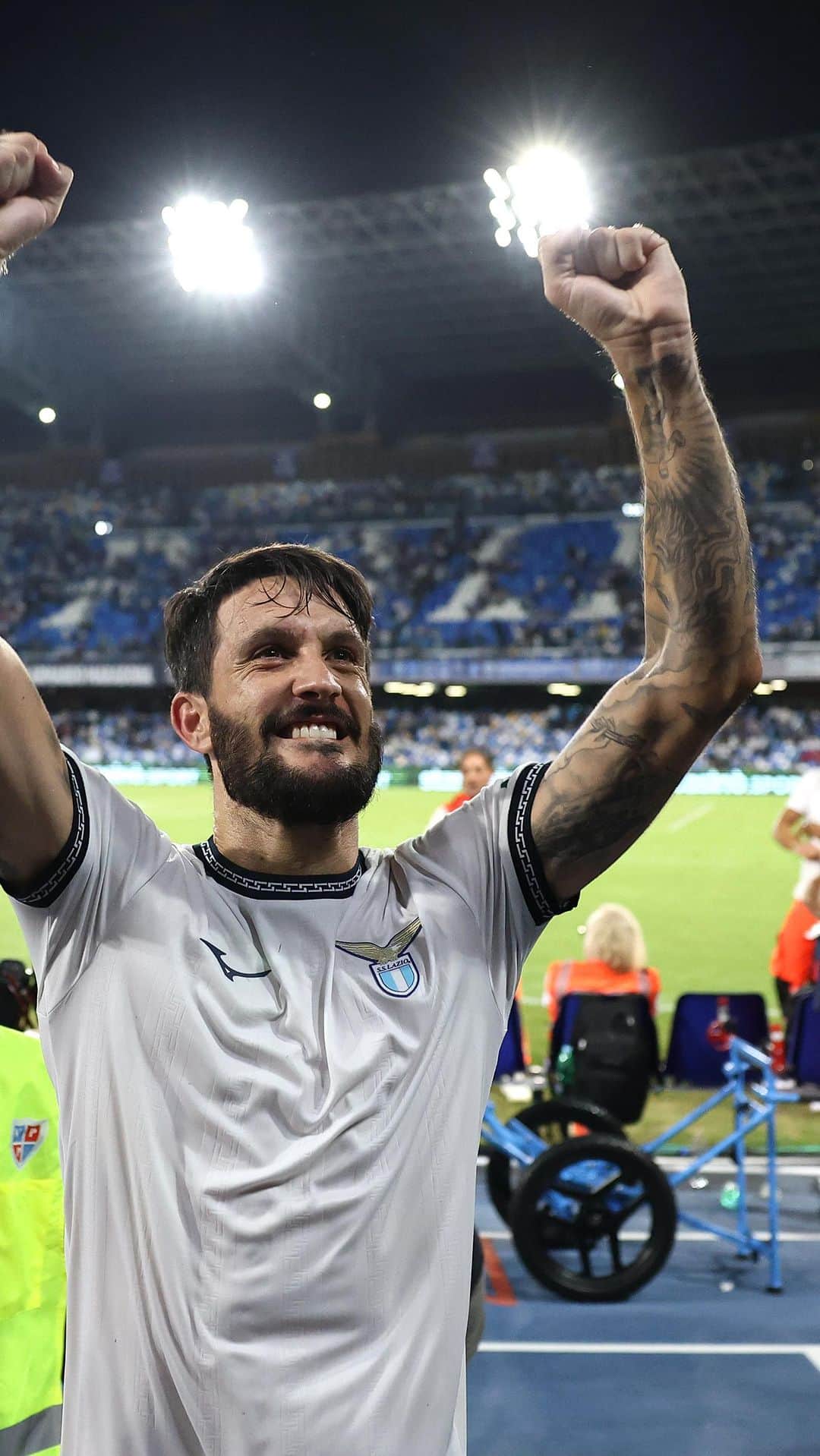 SSラツィオのインスタグラム：「That finish 🤯 @10_luisalberto with the backheel through 🪄  #NapoliLazio #SerieATIM💎」