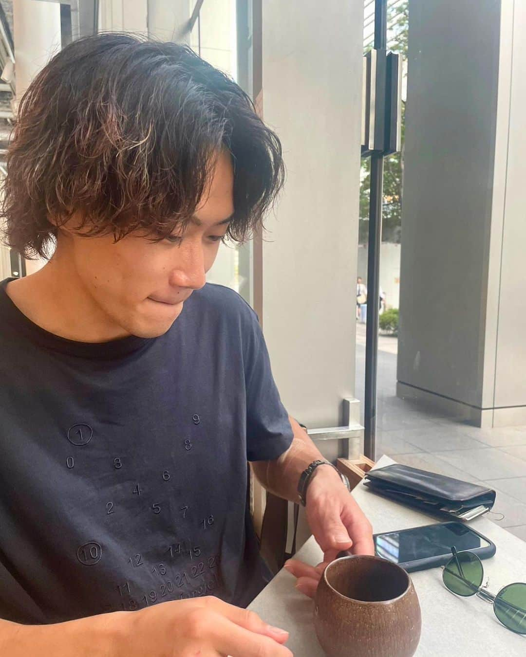 緒方良行さんのインスタグラム写真 - (緒方良行Instagram)「インスタグラマー風にひと息。☕️」9月3日 19時42分 - ogata.yoshiyuki