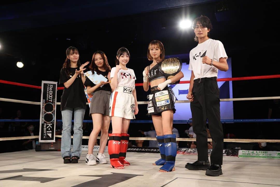 大久保琉唯のインスタグラム：「K-1甲子園・カレッジ2023PR大使を務めさせて頂きました。  #k1 #格闘技」