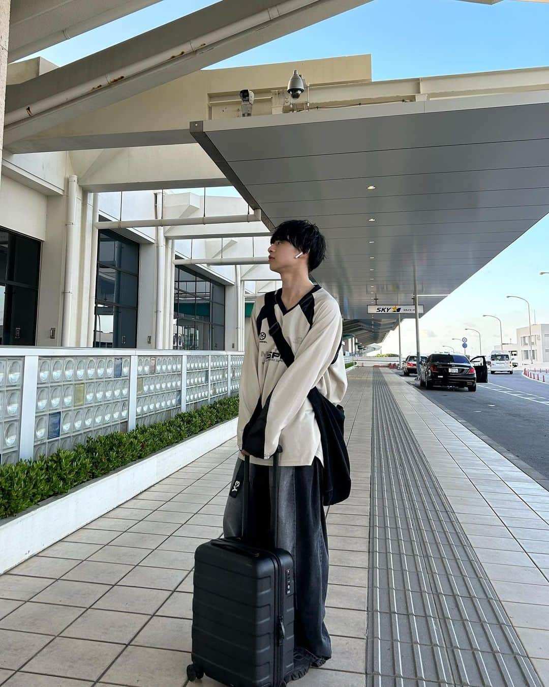 堀内結流さんのインスタグラム写真 - (堀内結流Instagram)「_ airport Okinawa🌺」9月3日 20時14分 - yuiru_supafuru