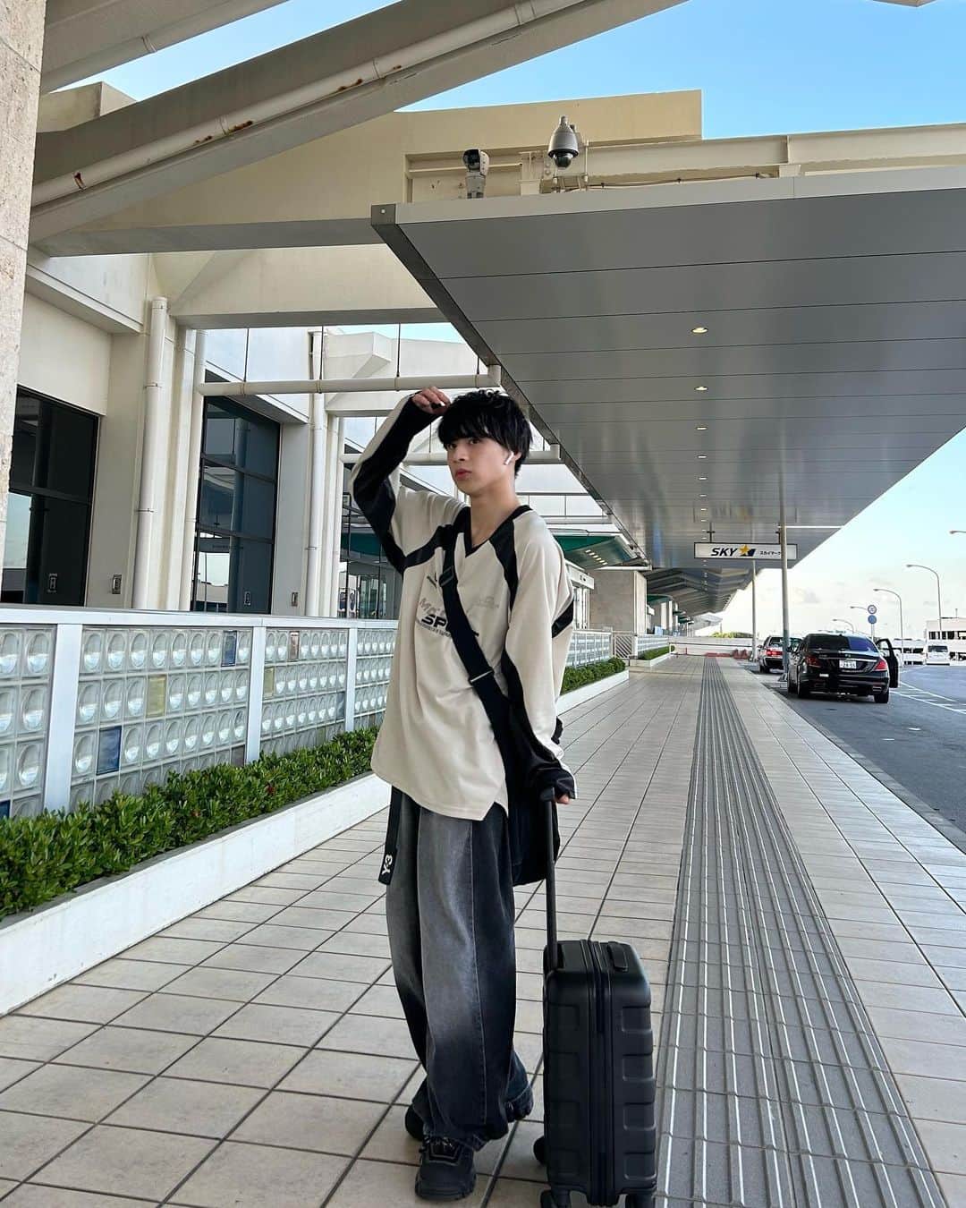 堀内結流さんのインスタグラム写真 - (堀内結流Instagram)「_ airport Okinawa🌺」9月3日 20時14分 - yuiru_supafuru