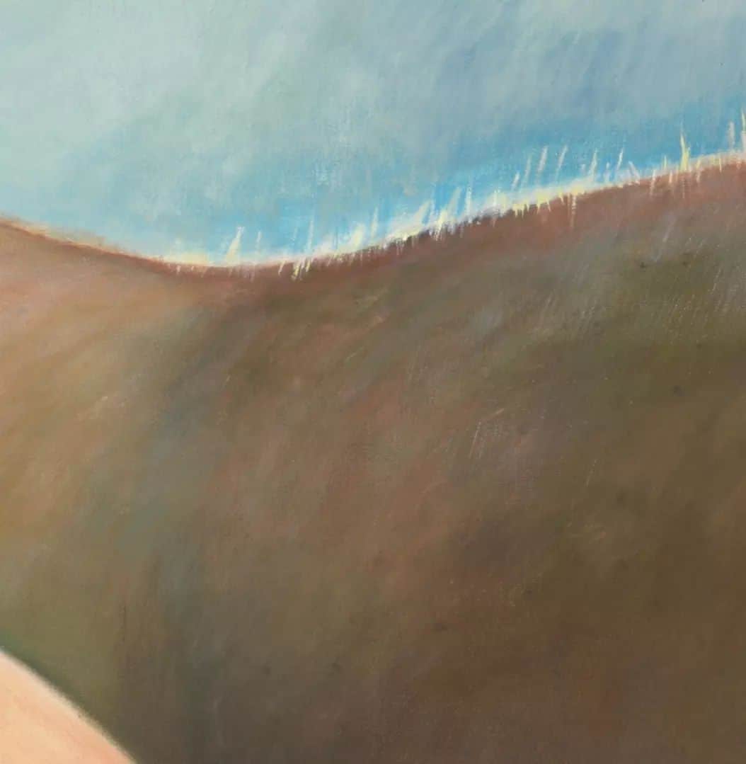 テート・ギャラリーさんのインスタグラム写真 - (テート・ギャラリーInstagram)「'I wanted the body to be seen as a woman experiences herself, rather than through the reflection of the mirror or other's eyes.'  American artist Joan Semmel's oil painting reveals the body's 'Secret Spaces', based on a photograph she took of herself in 1976. Semmel's nude body is abstracted and viewed from above; her right breast flattened, the upper torso shortened, and the limbs appearing as overlapping shapes. The texture of the artist’s flesh and the hairs on her arm are painted with fine brushstrokes, and the contours of her form – enlarged and cropped within the frame – begin to resemble a rolling landscape.  Swipe left to see the details of Semmel's painting, or see it up close inside #CapturingTheMoment at Tate Modern. 💙 Members visit free.」9月3日 20時18分 - tate