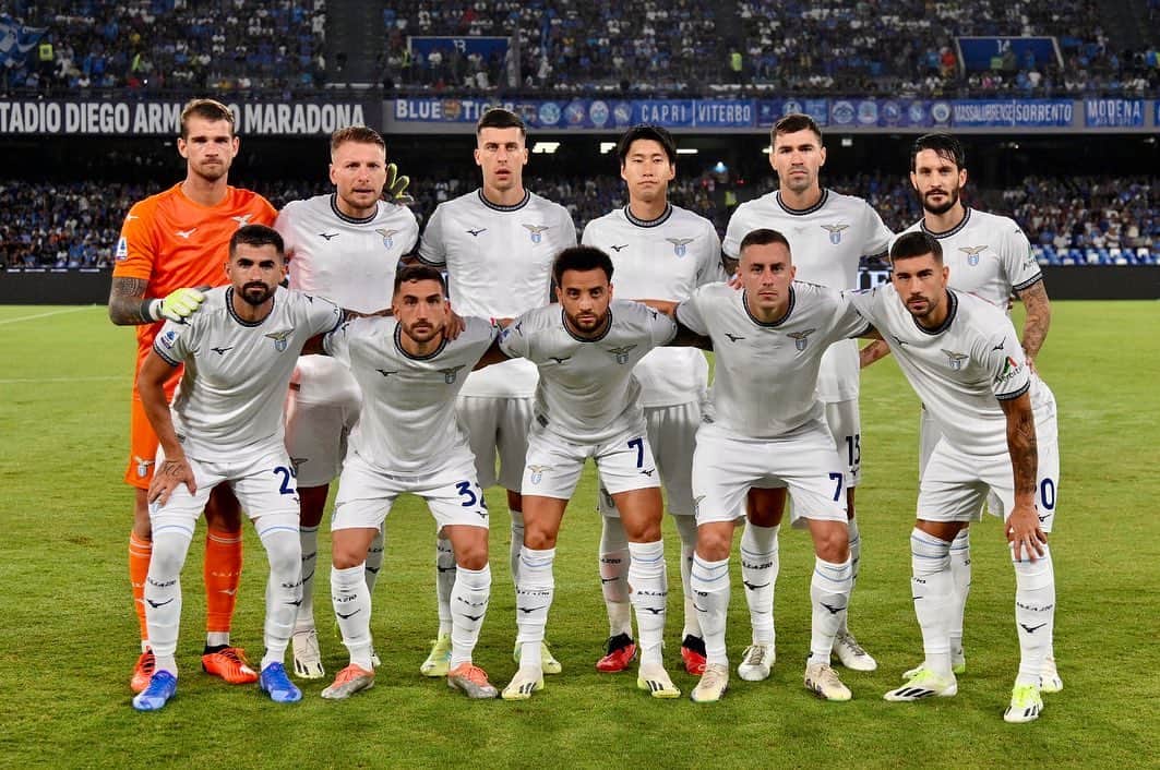 アレッシオ・ロマニョーリのインスタグラム：「Una grande serata, una grande vittoria di gruppo!! Avanti tutti insieme. Forza Lazio 🦅」