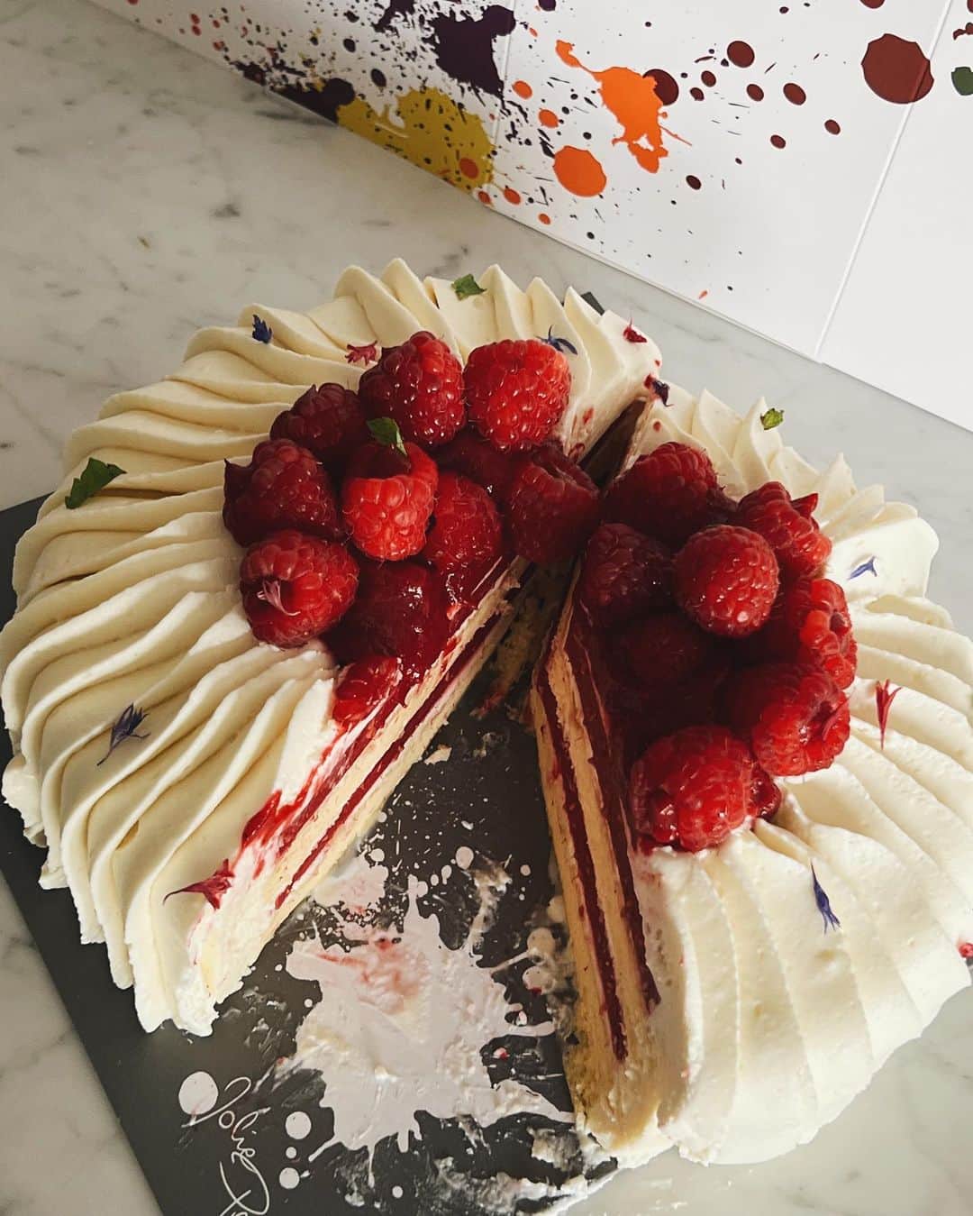 リュプカ・ゴイッチのインスタグラム：「#my #joliesunday @joliepetitebyljupkagojic @joliepetitepatisserie 🤍」