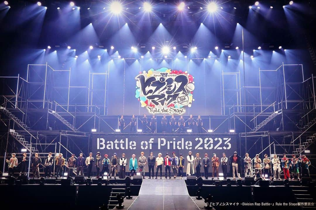 和田泰右のインスタグラム：「『ヒプノシスマイク -Division Rap Battle-』Rule the Stage -Battle of Pride 2023- start!!  OSAKA thank you!!  ⁡ ⁡ #ヒプノシスマイク #ヒプステ #ヒプステbop」