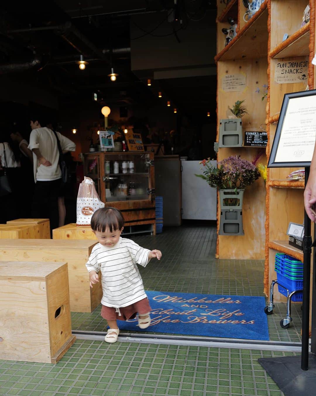 徳永 美乃里さんのインスタグラム写真 - (徳永 美乃里Instagram)「渋谷カフェ☕️♡とたまたま カフェに被ったグリーンこーで🫑♡  虎もテラス歩けたり 楽しそうで良きカフェでしたな☺️💗 洋服もタグ付けしておきました👍🏻」9月3日 21時38分 - tokunaga_minori
