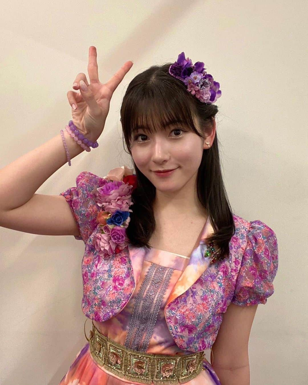 北川莉央のインスタグラム：「．  夏ツアー千穐楽🫶  ありがとうございました！！  #morningmusume #モーニング娘　#モーニング娘23 #北川莉央　#おんちゃん」