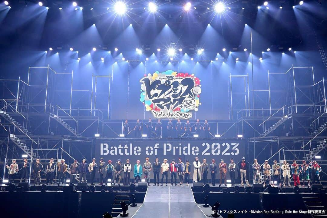 加藤良輔のインスタグラム：「⁡ ⁡ ⁡ 『ヒプノシスマイク -Division Rap Battle-』Rule the Stage -Battle of Pride 2023-  ⁡ 大阪公演‼️ ありがとう✨✨ ⁡ 次は横浜公演❗️ ラストまで一緒に盛り上がろう^ ^ ⁡ ⁡ #ヒプステ #BoP」