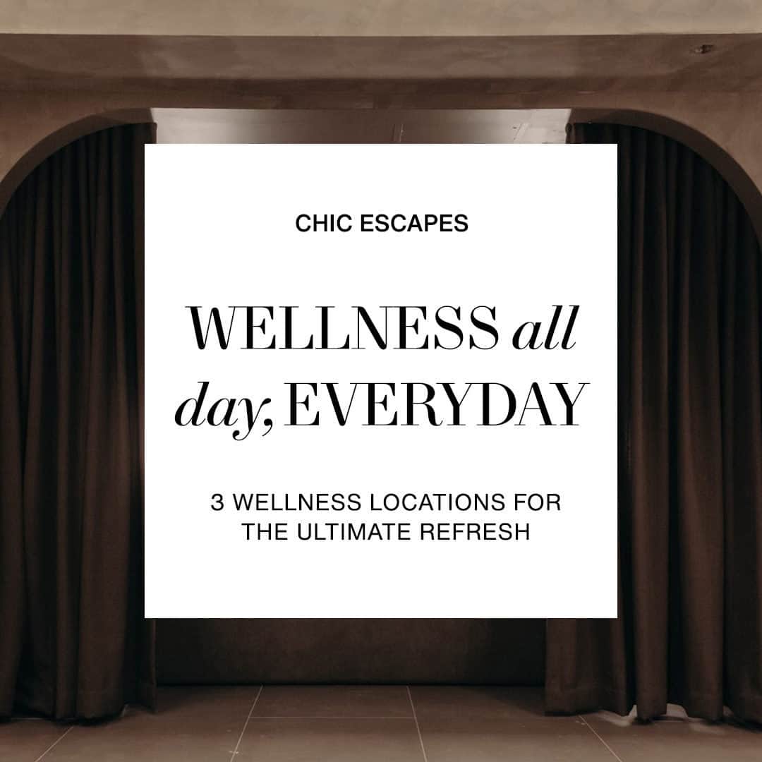 ShopBAZAARのインスタグラム：「Refresh your mind, body, and soul with three wellness locations in New York designed to provide state-of-the-art treatments. Read about each destination and shop the guide at the link in our bio. #SHOPBAZAAR」