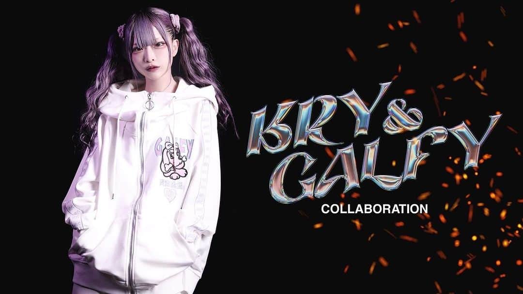 GALFYさんのインスタグラム写真 - (GALFYInstagram)「🐶🎀🐶🎀🐶🎀🐶🎀🐶🎀 《GALFY 2023 Collaboration》 . Kryさん @kry231 さんと久々コラボ🎀 このデザインは @reriplie_official とのトリプルコラボだぜ🐶チェックしないとぶちのめす🥊 9/4 21時販売スタート🏠 . #galfy #ガルフィー #kry #ケリー #界隈 #reriplie」9月3日 22時26分 - galfy.jp